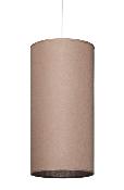 Cylindre long diamètre 20 cm hauteur 39 cm coloris poivre