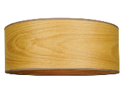 Abat-jour bois cylindre diamètre 48 cm hêtre naturel