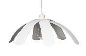 Suspension marguerite envergure 53 cm coloris blanc