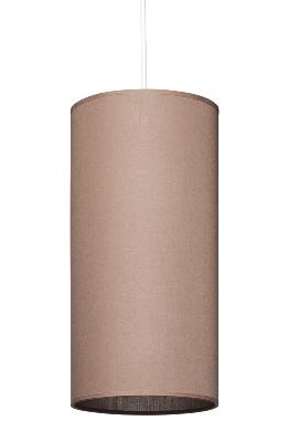 Cylindre long diamètre 20 cm hauteur 39 cm coloris poivre