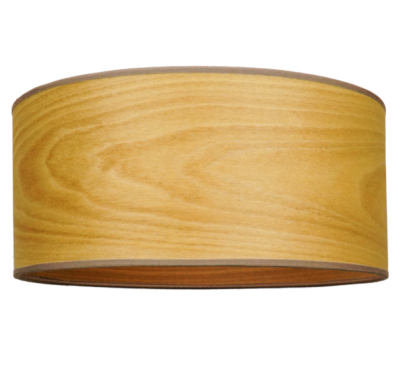 Abat-jour bois cylindre diamètre 29 cm hêtre naturel