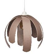 Suspension pétale envergure 36 cm coloris taupe